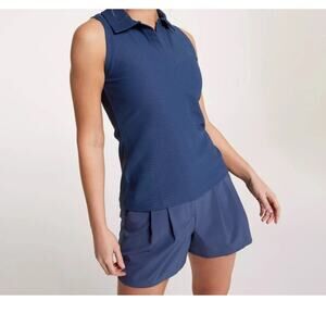 Calia Women's Traditional Golf Shorts Slate Blue 4 inch inseam size 4 Retail $74